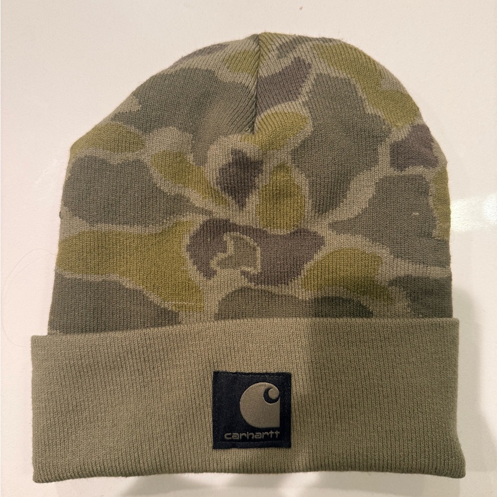 Carhartt Olive Knit Beanie